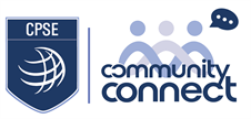 CPSE Community Connect logo. This will take you to the homepage
